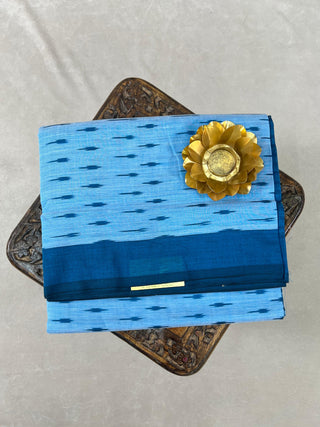 IKKAT PURE COTTON HANDLOOM SAREE