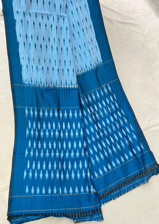 IKKAT PURE COTTON HANDLOOM SAREE