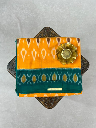 POCHAMPALLY IKKAT PURE COTTON SAREE