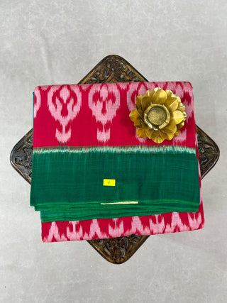 POCHAMPALLY IKKAT PURE COTTON  SAREE