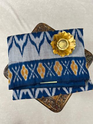 IKKAT PURE COTTON HANDLOOM SAREE