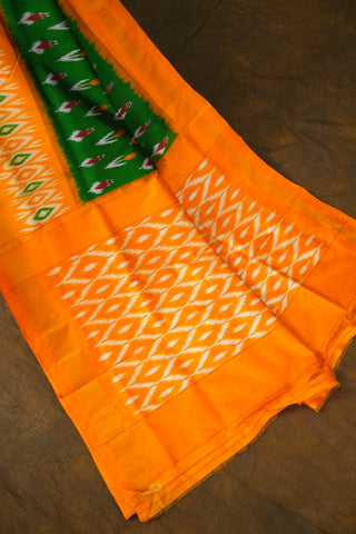 POCHAMPALLY IKKAT PURE SILK HANDLOOM SAREE