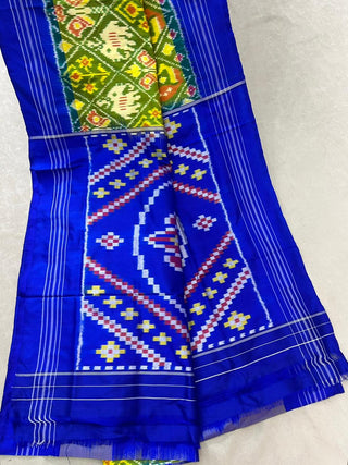 POCHAMPALLY IKKAT PURE SILK HANDLOOM SAREE