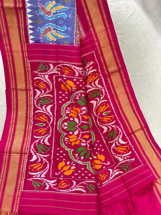 POCHAMPALLY IKKAT PURE SILK HANDLOOM SAREE