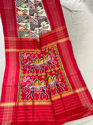 POCHAMPALLY IKKAT PURE SILK HANDLOOM SAREE