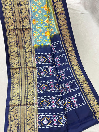 POCHAMPALLY IKKAT PURE SILK HANDLOOM SAREE