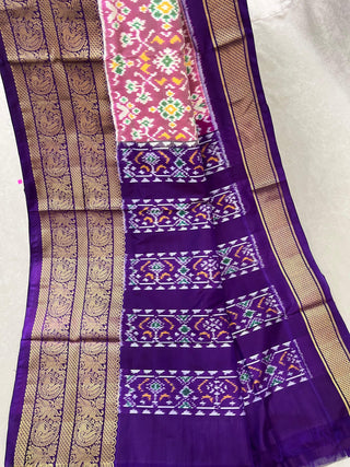 POCHAMPALLY IKKAT PURE SILK HANDLOOM SAREE