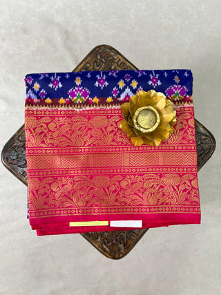 POCHAMPALLY IKKAT PURE SILK HANDLOOM SAREE