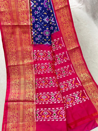 POCHAMPALLY IKKAT PURE SILK HANDLOOM SAREE