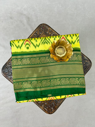 POCHAMPALLY IKKAT PURE SILK HANDLOOM SAREE