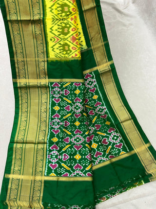 POCHAMPALLY IKKAT PURE SILK HANDLOOM SAREE