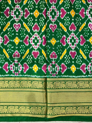 POCHAMPALLY IKKAT PURE SILK HANDLOOM SAREE