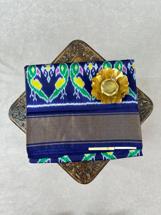 POCHAMPALLY IKKAT PURE SILK HANDLOOM SAREE