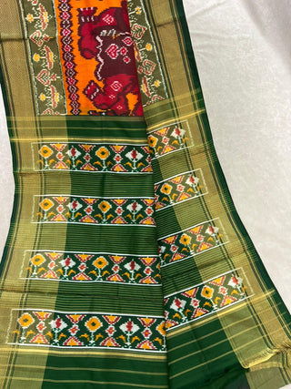 POCHAMPALLY IKKAT PURE SILK HANDLOOM SAREE