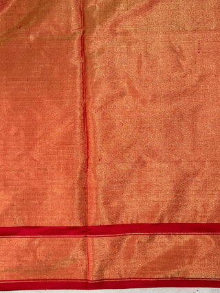 POCHAMPALLY IKAT PURE SILK TISSUE HANDLOOM SAREE