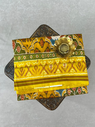 POCHAMPALLY IKKAT PURE SILK HANDLOOM SAREE