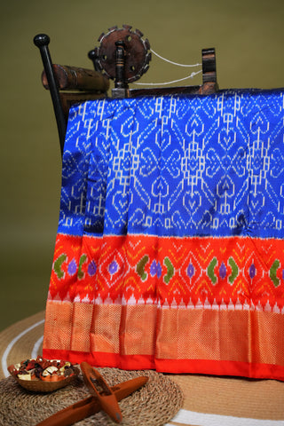 POCHAMPALLY IKKAT PURE SILK HANDLOOM SAREE