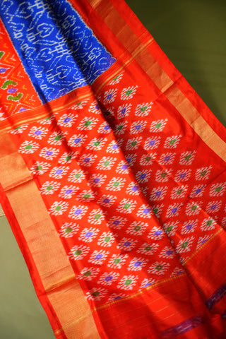 POCHAMPALLY IKKAT PURE SILK HANDLOOM SAREE