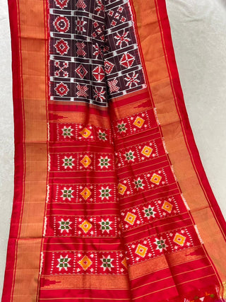 POCHAMPALLY IKKAT PURE SILK HANDLOOM SAREE