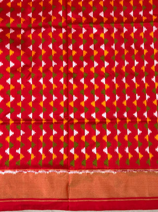 POCHAMPALLY IKKAT PURE SILK HANDLOOM SAREE