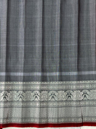 GADWAL PASTEL PURE SILK HANDLOOM SAREE