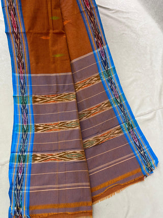 IKKAT PURE COTTON HANDLOOM SAREE