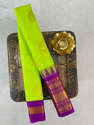 GADWAL PURE COTTON HANDLOOM SAREE