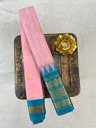 GADWAL PURE COTTON HANDLOOM SAREE