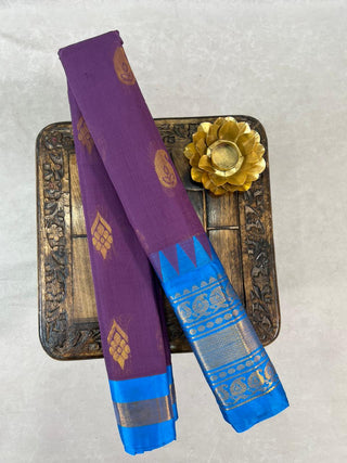 GADWAL PURE COTTON HANDLOOM SAREE