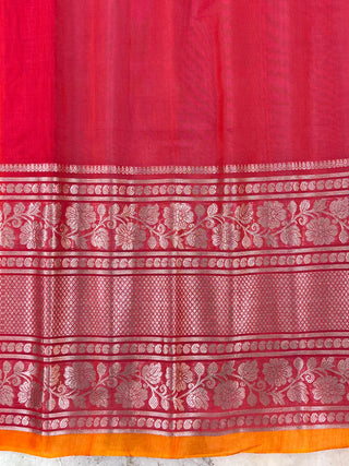 GADWAL PURE COTTON SILK HANDLOOM SAREES