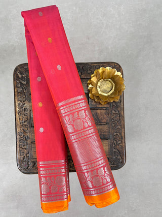 GADWAL PURE COTTON SILK HANDLOOM SAREES