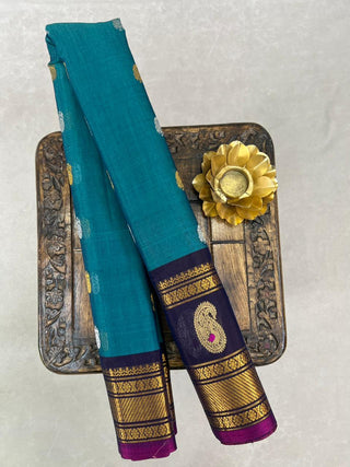 GADWAL COTTON SILK (SICO) HANDLOOM SAREE