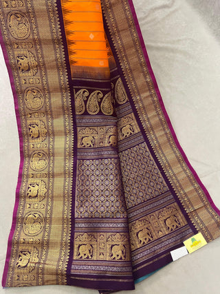 GADWAL PURE SILK HANDLOOM SAREE