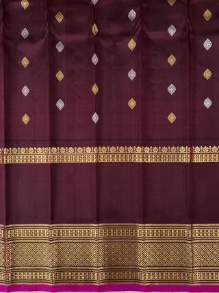 EXCLUSIVE GADWAL PURE SILK HANDLOOM SAREE