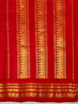 GADWAL COTTON KUTTU HANDLOOM SAREE