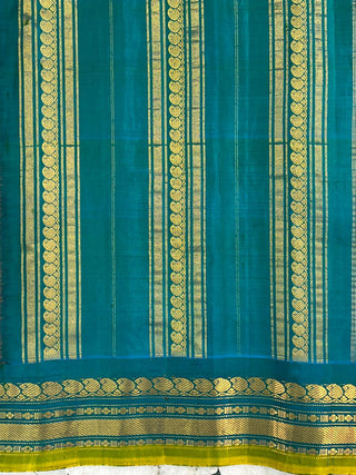 GADWAL PURE COTTON CHECKS HANDLOOM SAREE