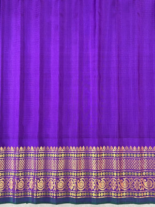 GADWAL PURE SILK CHECKS HANDLOOM SAREE