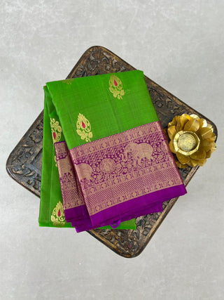 KANCHIPURAM PURE SILK HANDLOOM SAREE