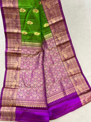 KANCHIPURAM PURE SILK HANDLOOM SAREE