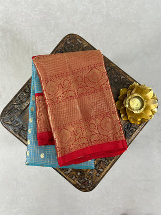 KANCHIPURAM PURE SILK HANDLOOM SAREE