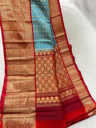 KANCHIPURAM PURE SILK HANDLOOM SAREE