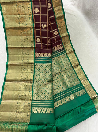 KANCHIPURAM PURE SILK HANDLOOM SAREE