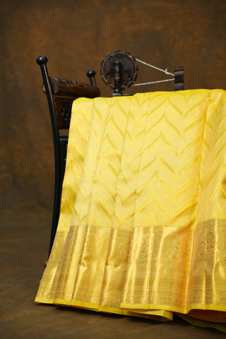 KANCHIPURAM PURE SILK BROCADE HANDLOOM SAREE