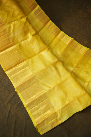 KANCHIPURAM PURE SILK BROCADE HANDLOOM SAREE