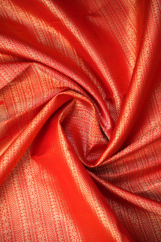 KANCHIPURAM PURE SILK BROCADE HANDLOOM SAREE