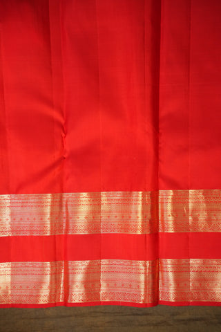 KANCHIPURAM PURE SILK BROCADE HANDLOOM SAREE