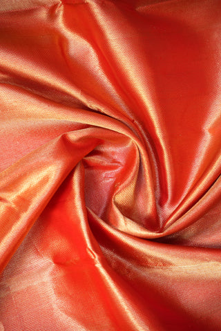 KANCHIPURAM PURE SILK BROCADE HANDLOOM SAREE