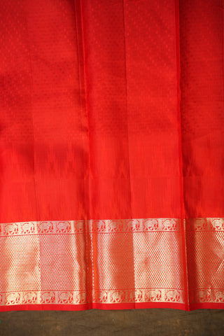 KANCHIPURAM PURE SILK BROCADE HANDLOOM SAREE