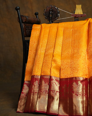 KANCHIPURAM PURE SILK HANDLOOM SAREE