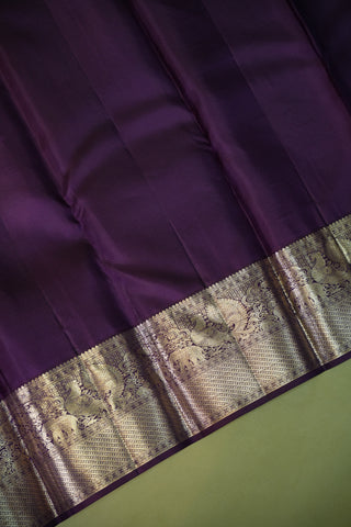 KANCHIPURAM PURE SILK BROCADE HANDLOOM SAREE